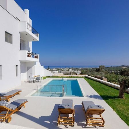 Apartment Tilio - New Apartment With Private Pool 1400M From The Beach レティムノ エクステリア 写真
