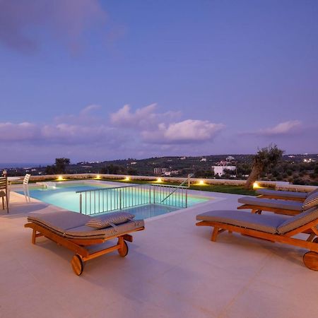 Apartment Tilio - New Apartment With Private Pool 1400M From The Beach レティムノ エクステリア 写真