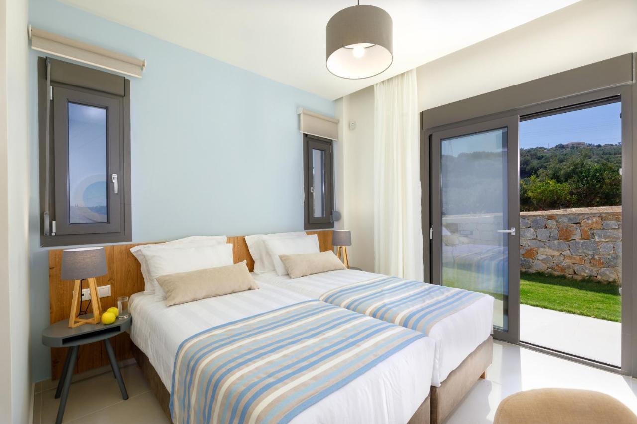 Apartment Tilio - New Apartment With Private Pool 1400M From The Beach レティムノ エクステリア 写真