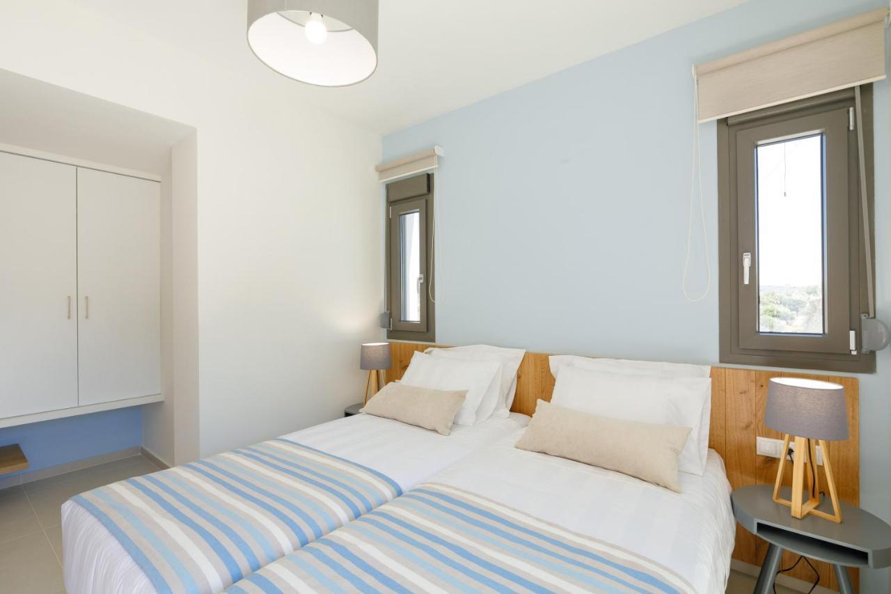 Apartment Tilio - New Apartment With Private Pool 1400M From The Beach レティムノ エクステリア 写真