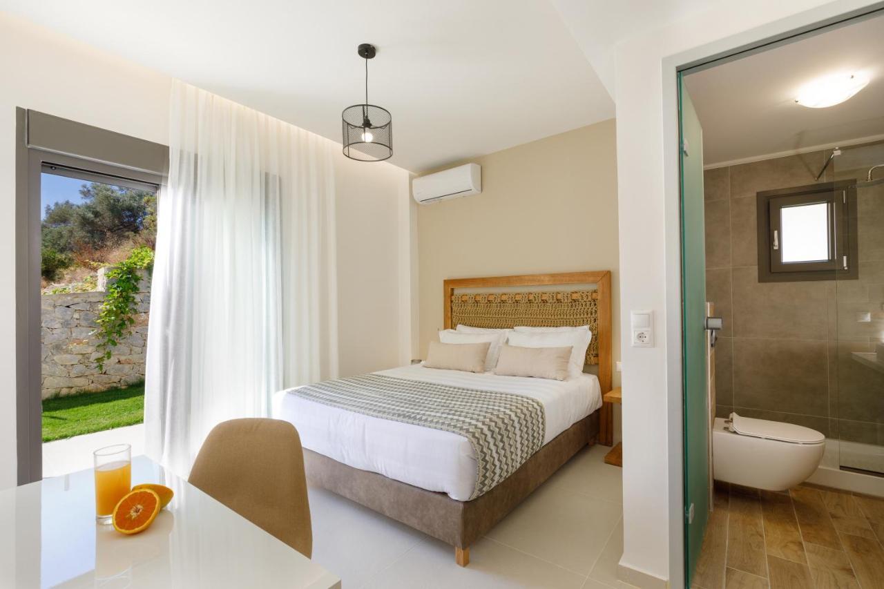 Apartment Tilio - New Apartment With Private Pool 1400M From The Beach レティムノ エクステリア 写真