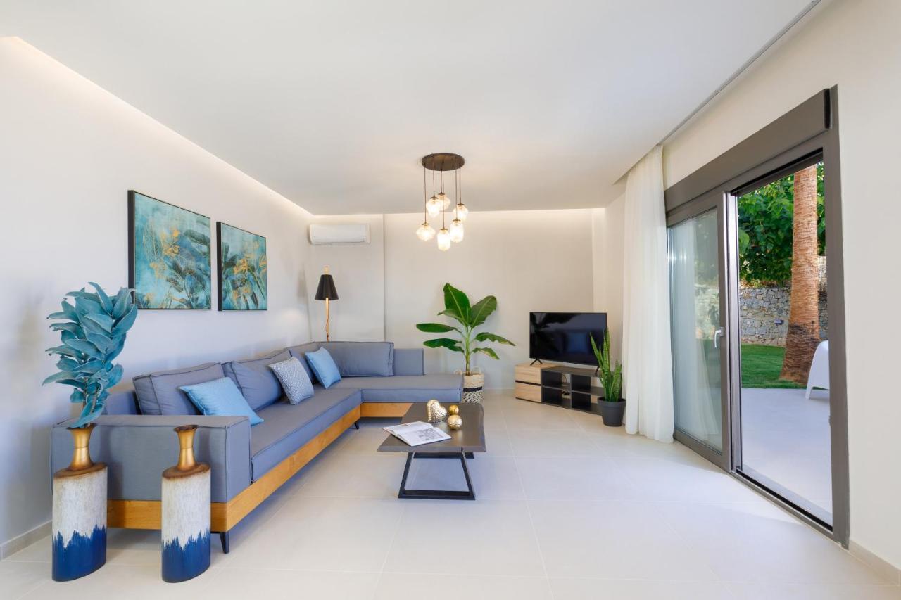 Apartment Tilio - New Apartment With Private Pool 1400M From The Beach レティムノ エクステリア 写真